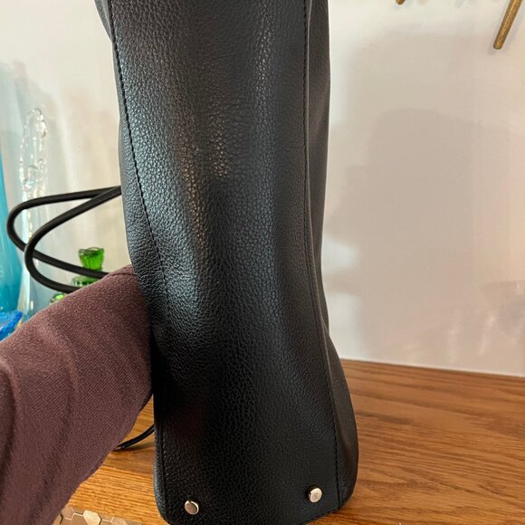 Kate Spade Cobble Hill Kiernan Black Leather Shoulder Bag - Picture 4 of 5